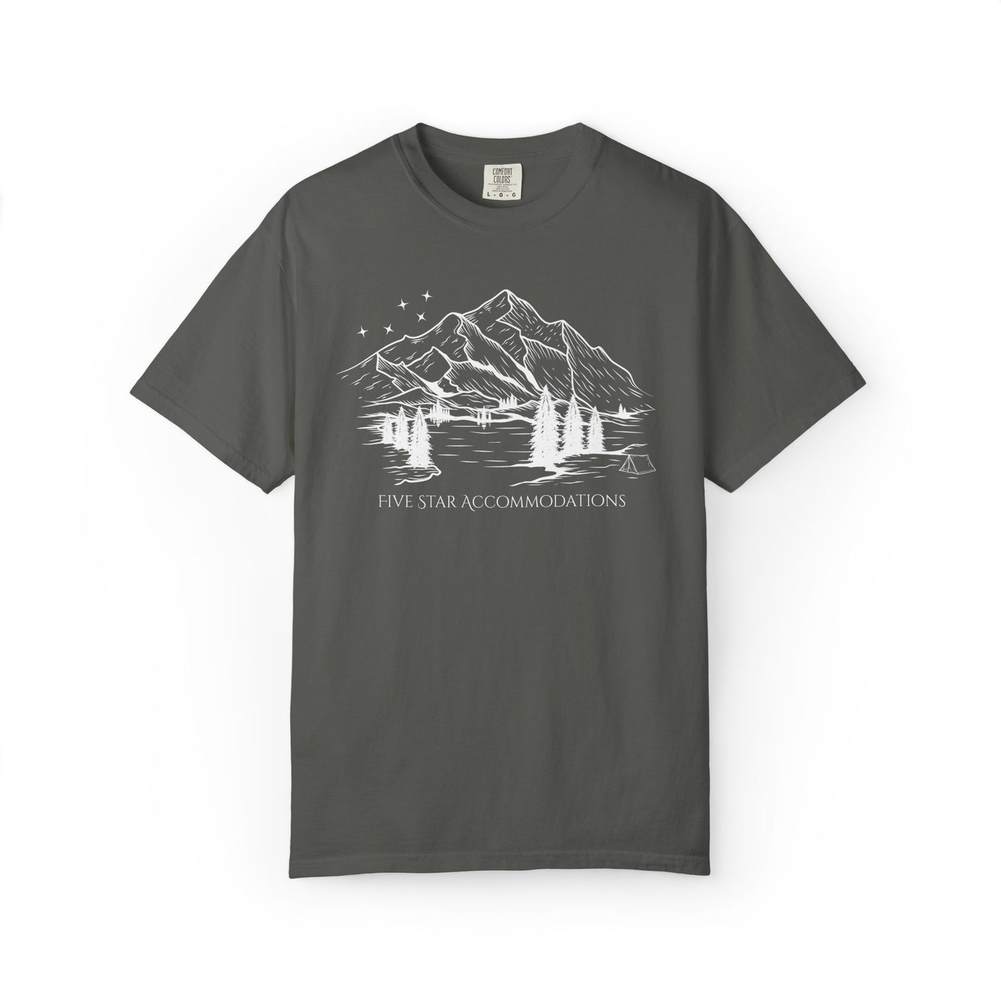 Camping with Five Star Accommodations T-Shirt