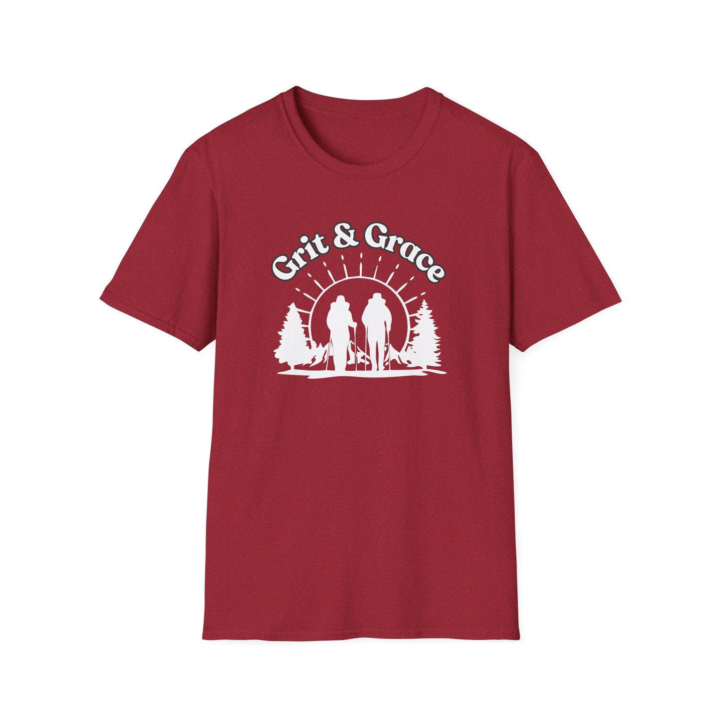 Hiking with Grit and Grace Unisex T-Shirt