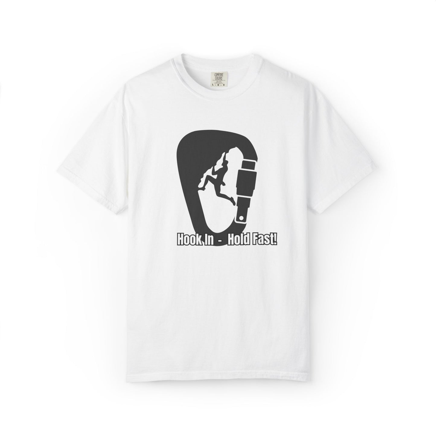 Hook in Hold Fast T-Shirt - Nautical Unisex Garment-Dyed Tee
