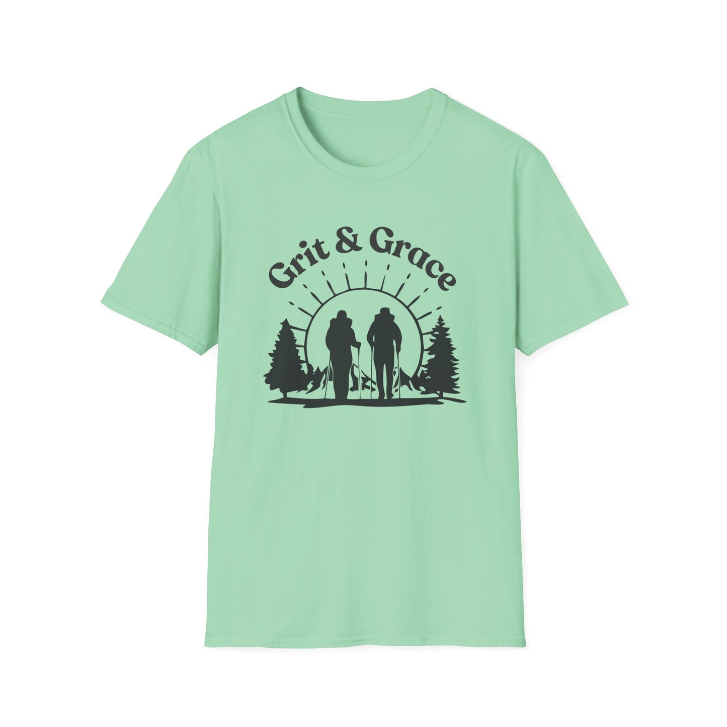 Hiking with Grit and Grace Unisex T-Shirt