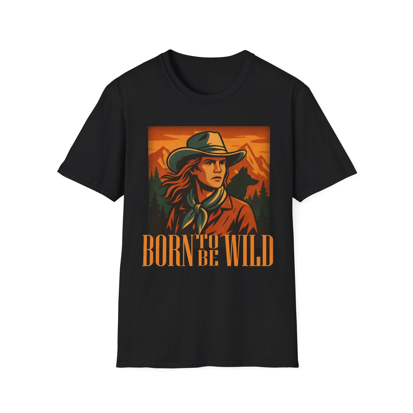 Born To Be Wild T-Shirt - Unisex Softstyle