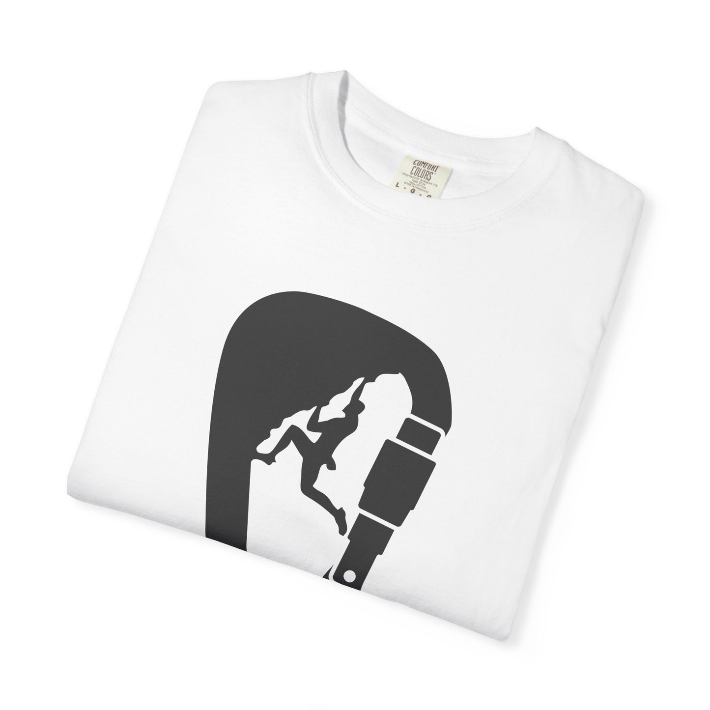 Hook in Hold Fast T-Shirt - Nautical Unisex Garment-Dyed Tee