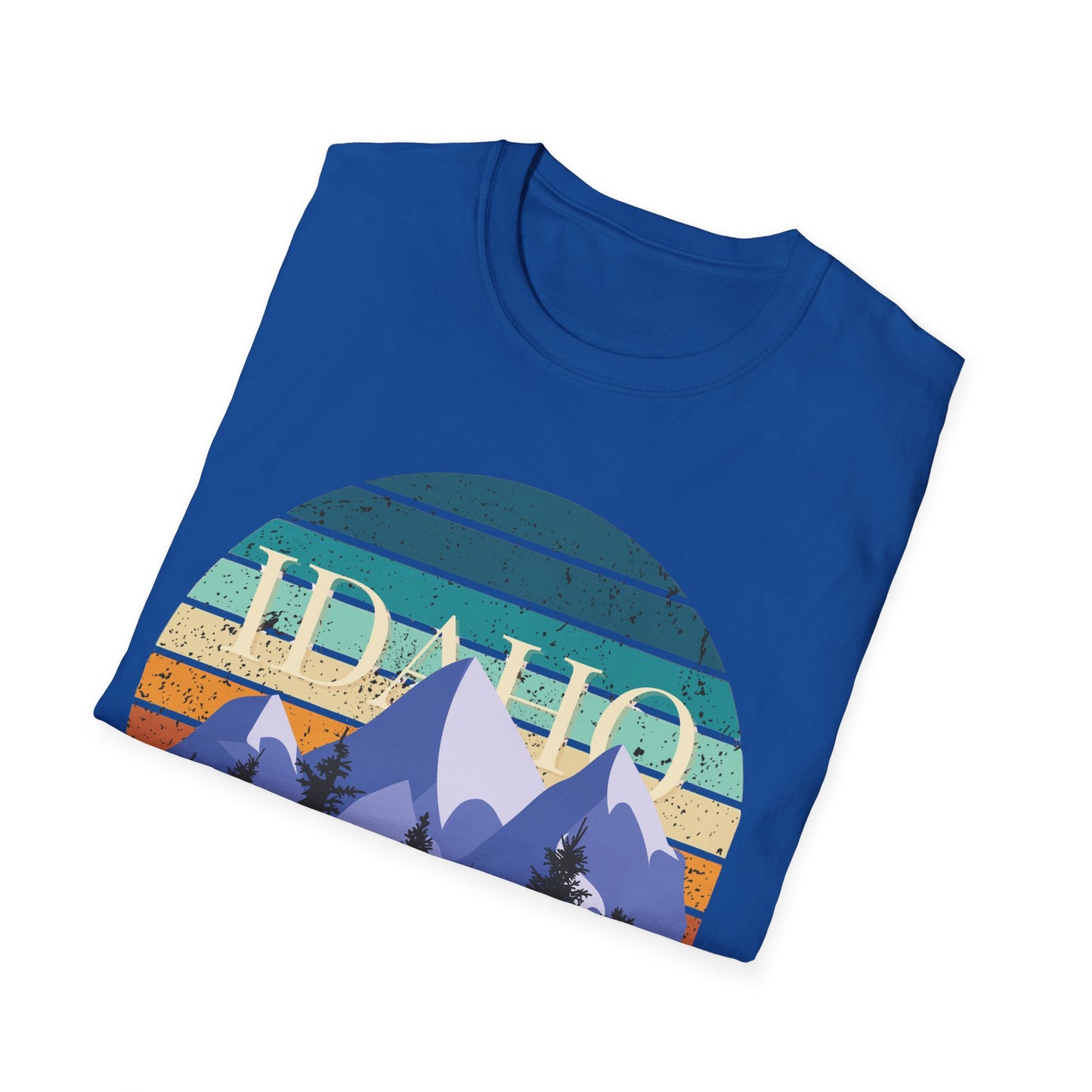 Idaho Vintage Sunset Mountains T-Shirt
