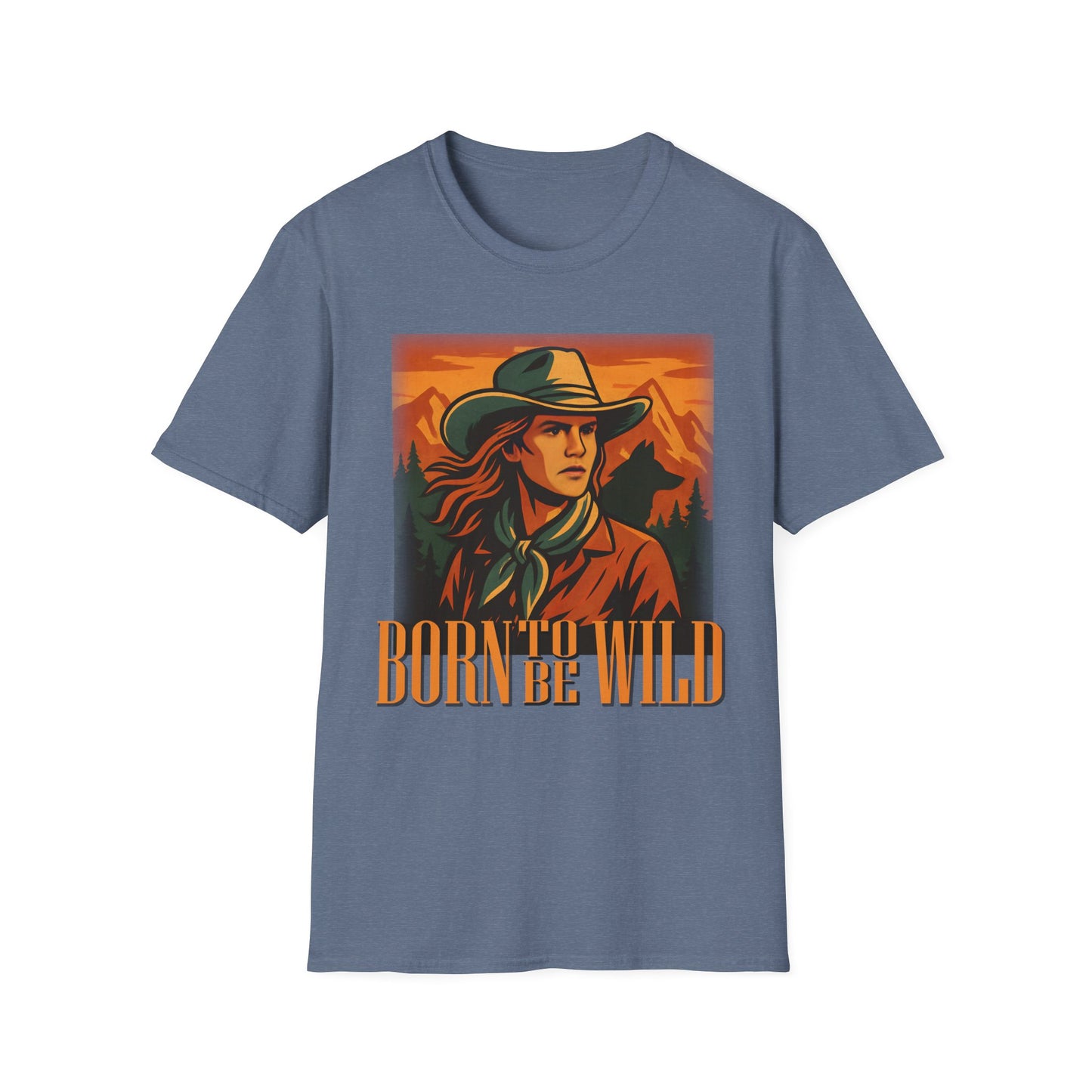 Born To Be Wild T-Shirt - Unisex Softstyle