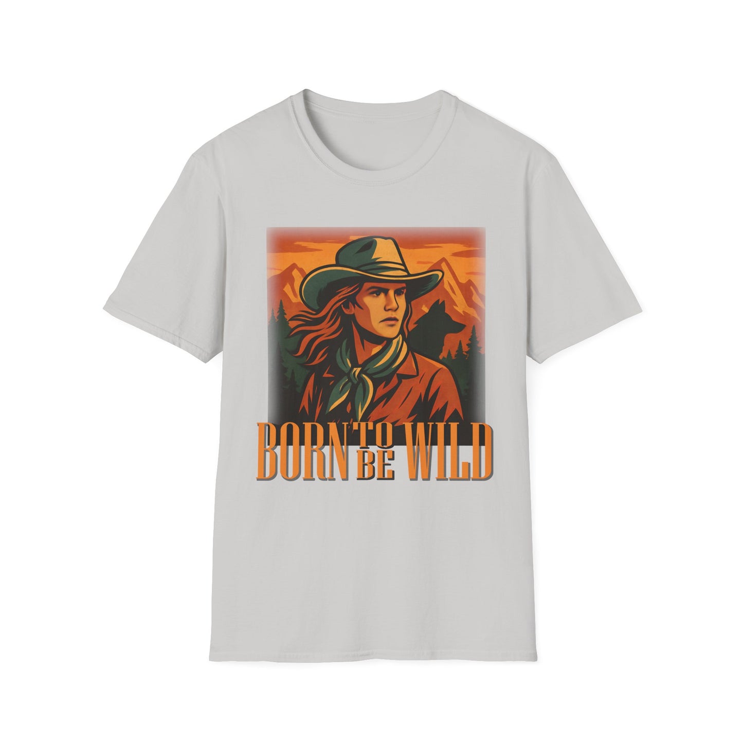 Born To Be Wild T-Shirt - Unisex Softstyle