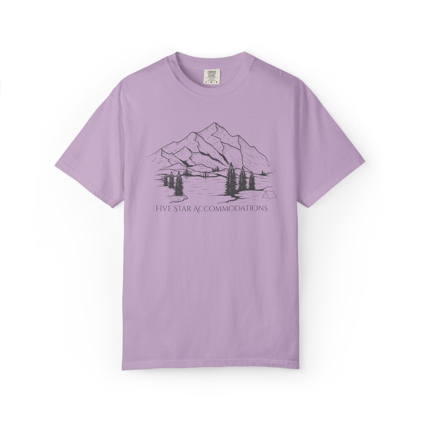 Camping with Five Star Accommodations T-Shirt