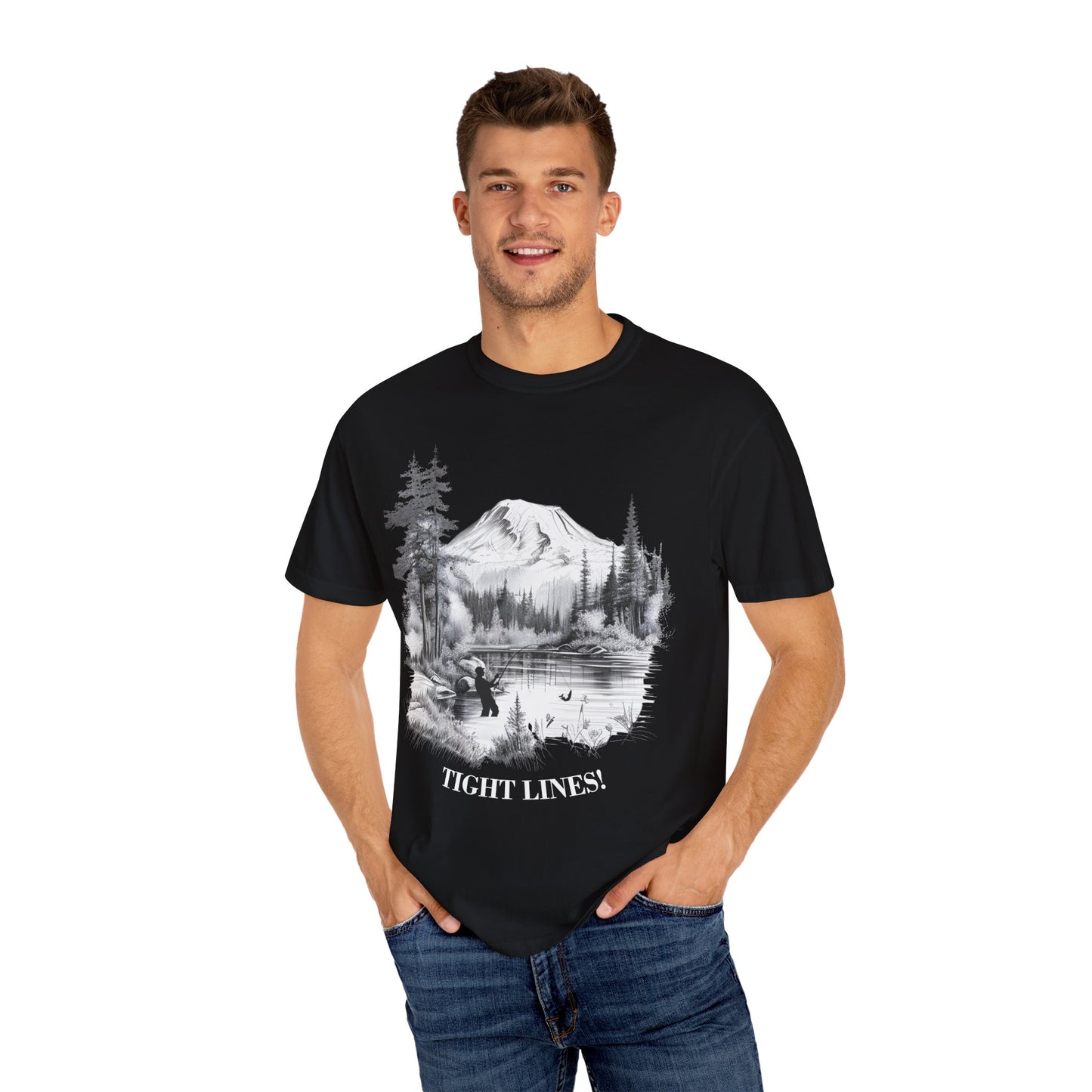 Tight Lines Unisex T-shirt - Casual Fishing Shirt
