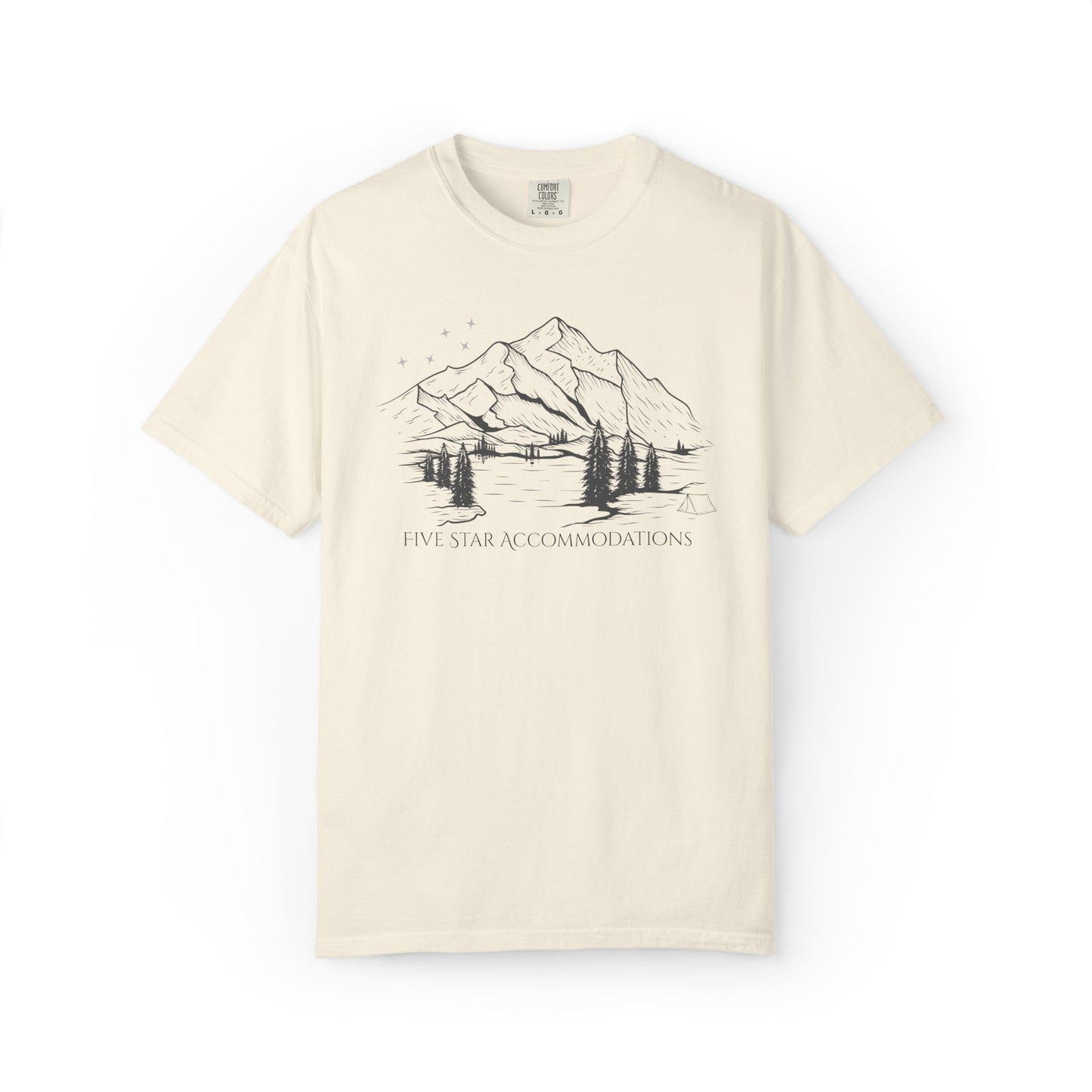 Camping with Five Star Accommodations T-Shirt