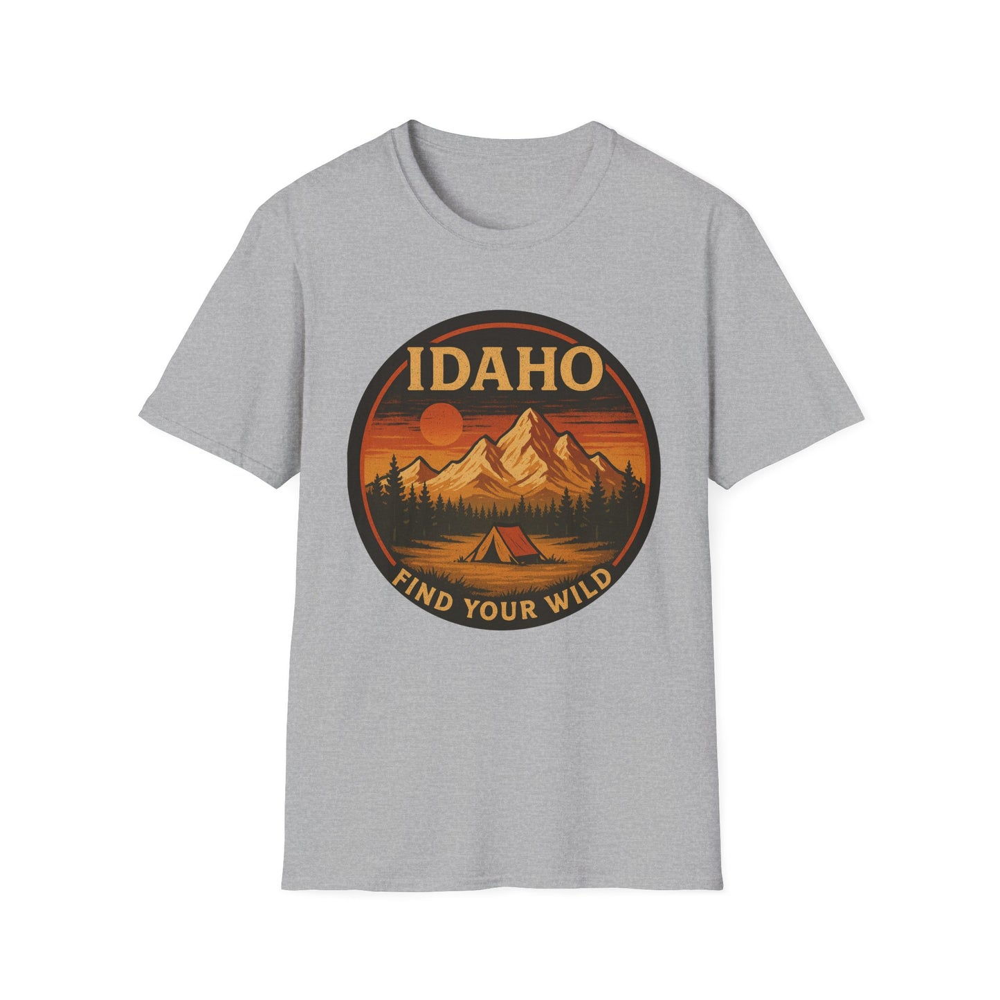 Find Your Wild in Idaho - T-Shirt