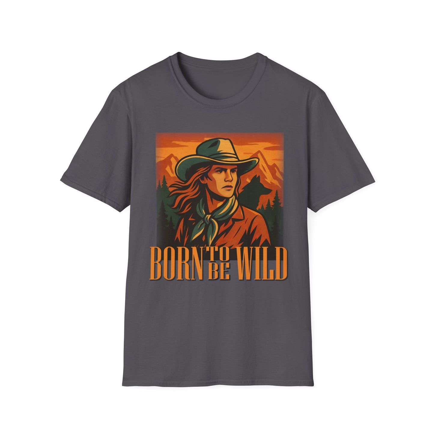 Born To Be Wild T-Shirt - Unisex Softstyle