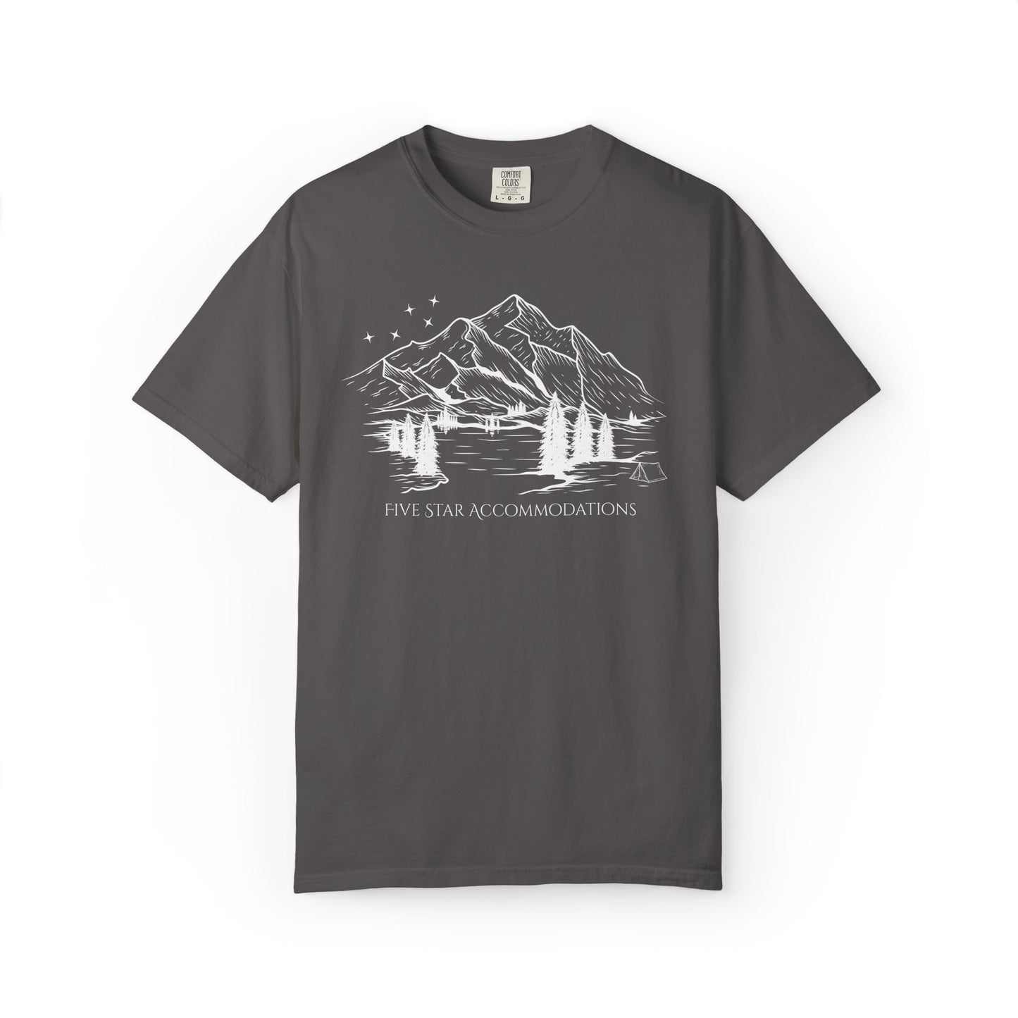 Camping with Five Star Accommodations T-Shirt