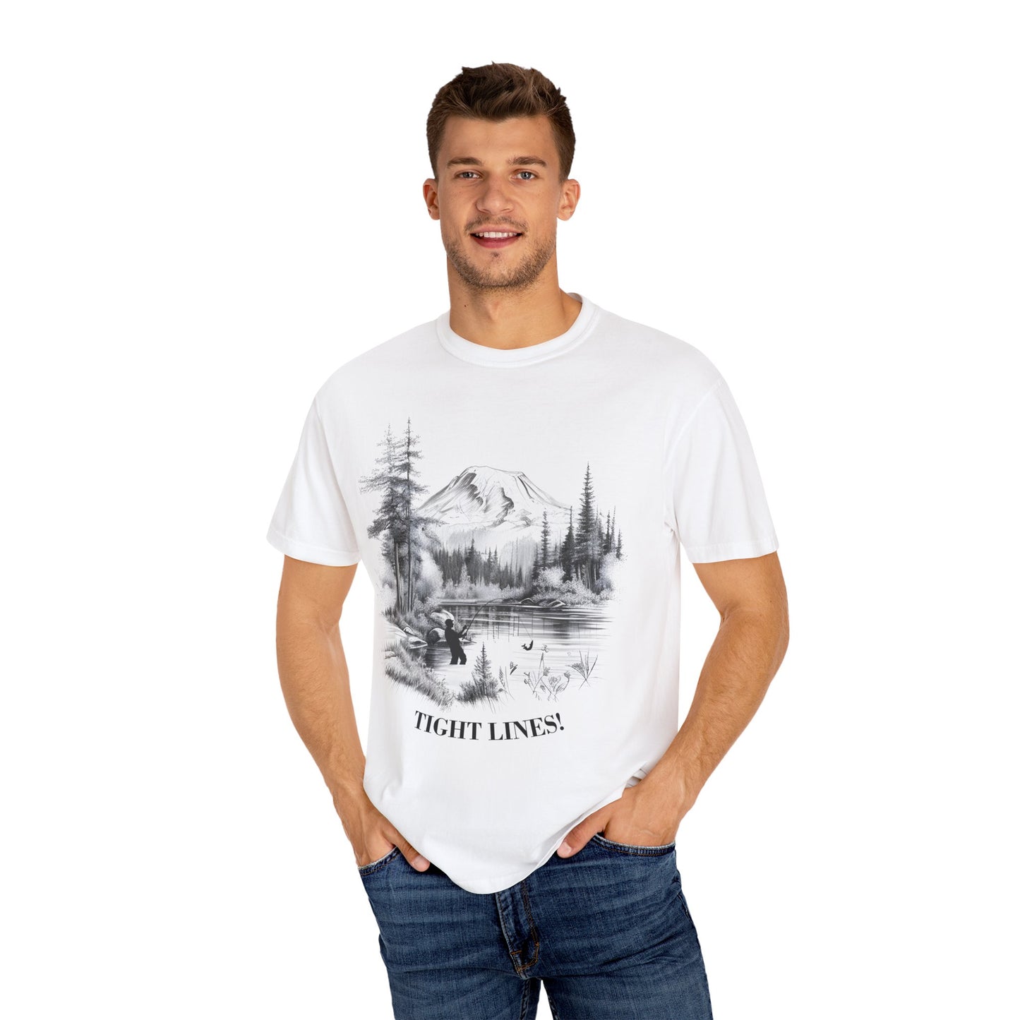 Tight Lines Unisex T-shirt - Casual Fishing Shirt