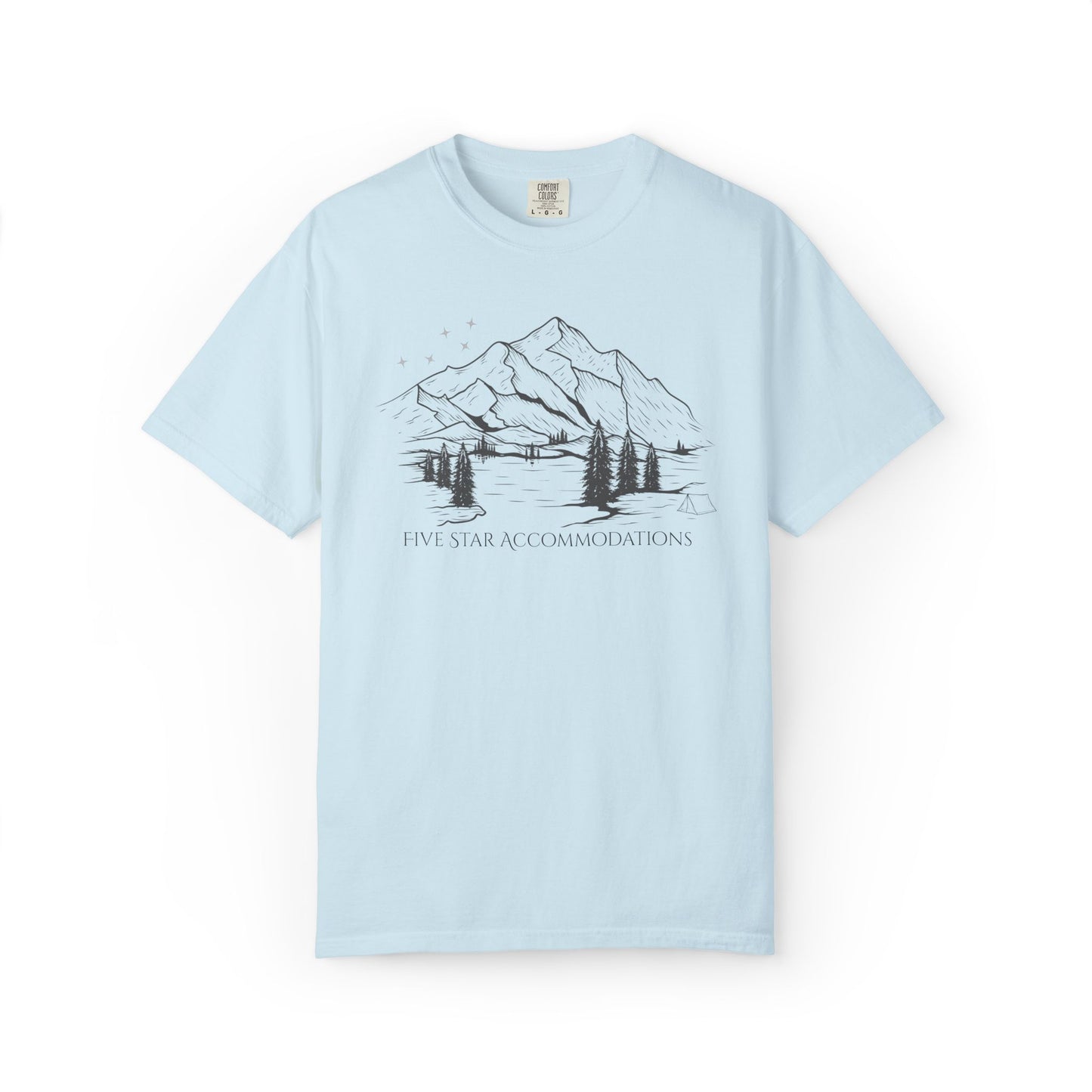 Camping with Five Star Accommodations T-Shirt