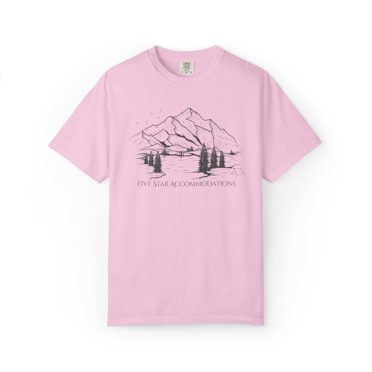 Camping with Five Star Accommodations T-Shirt