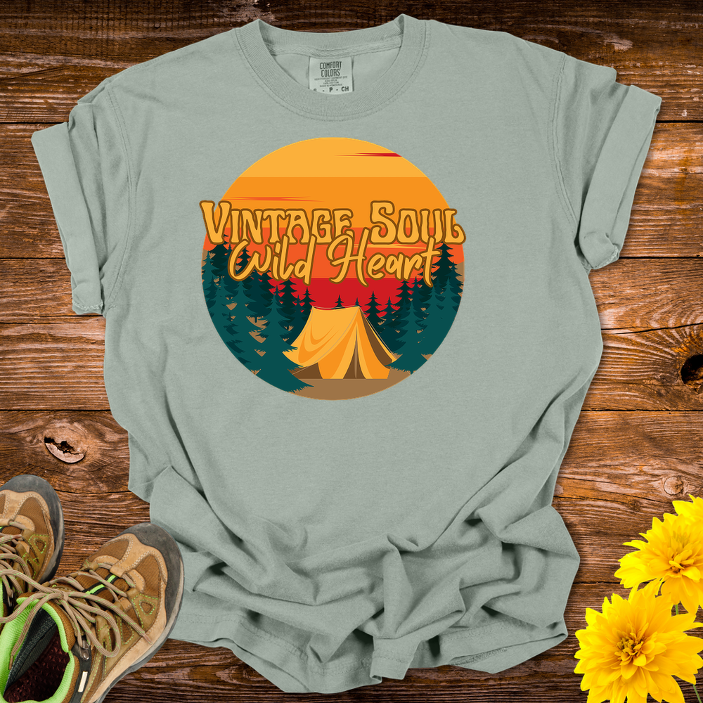 Vintage Soul Wild Heart T-Shirt - Bay