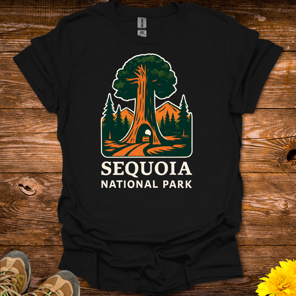 Sequoia National Park T-Shirt - Black