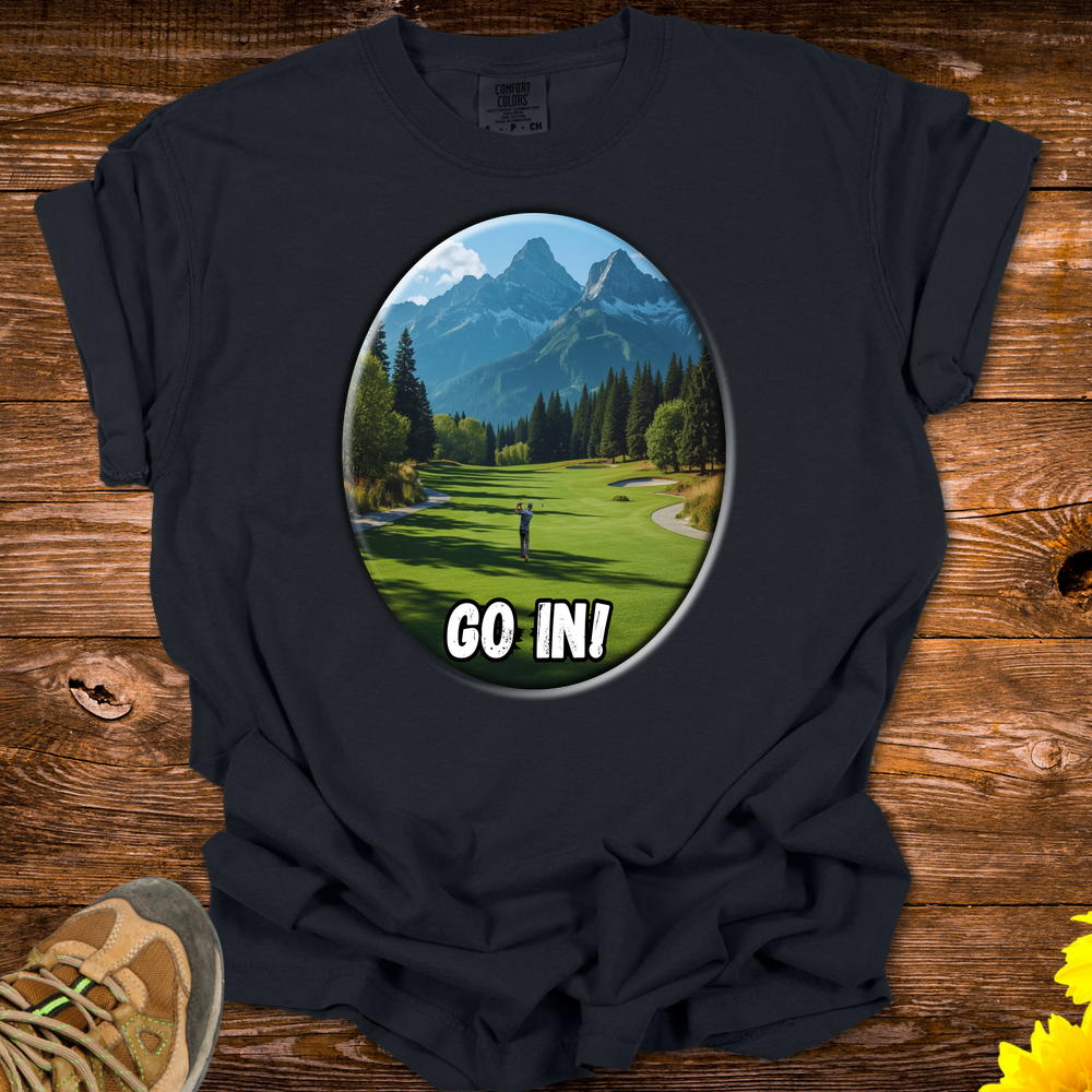 Golf Dream Shot T-Shirt - Black