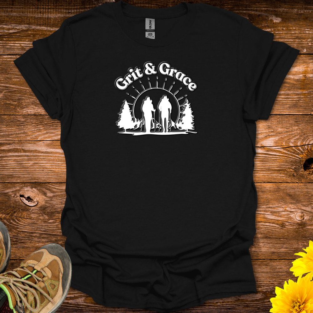 Grit And Grace T Shirt - Black