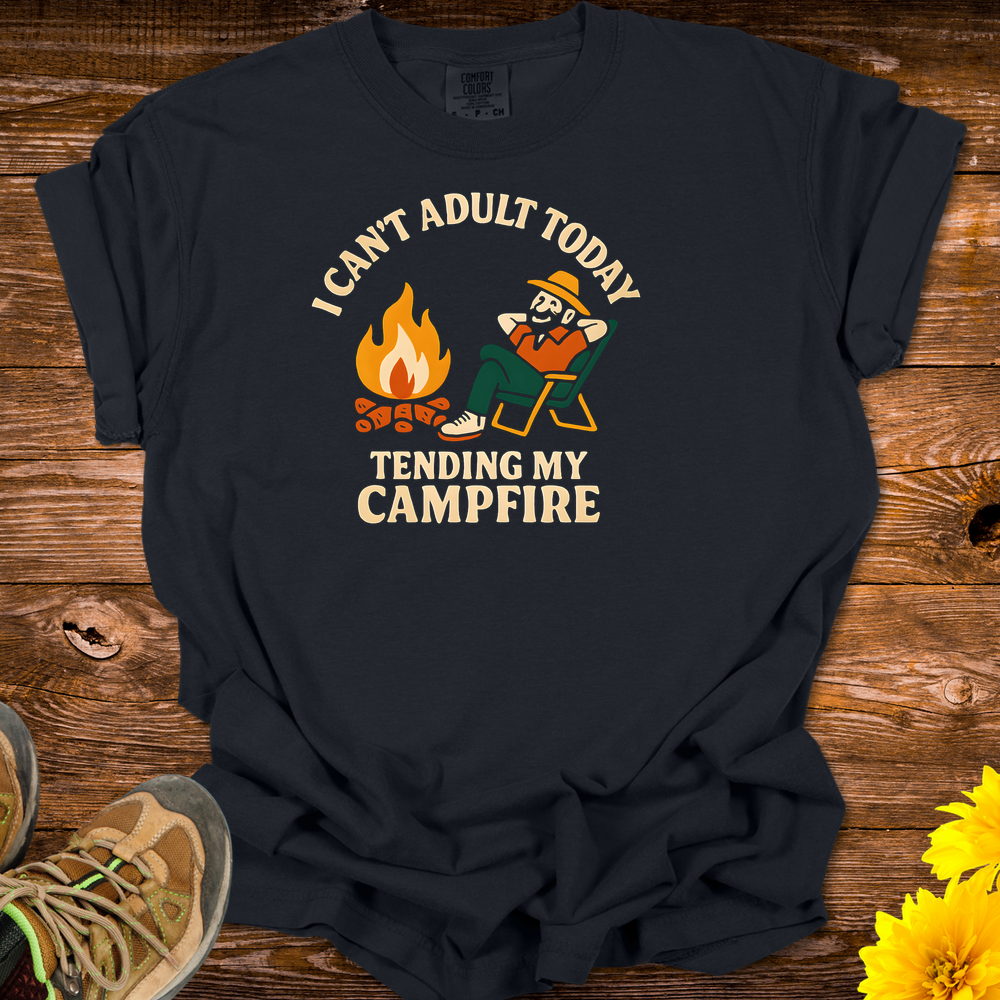 I Can't Adult Today T-Shirt - Black