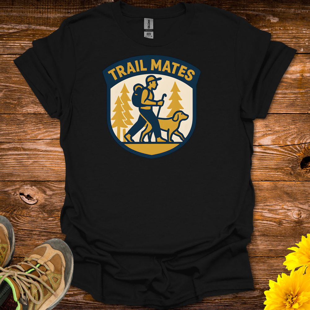Trail Mates T Shirt - Black
