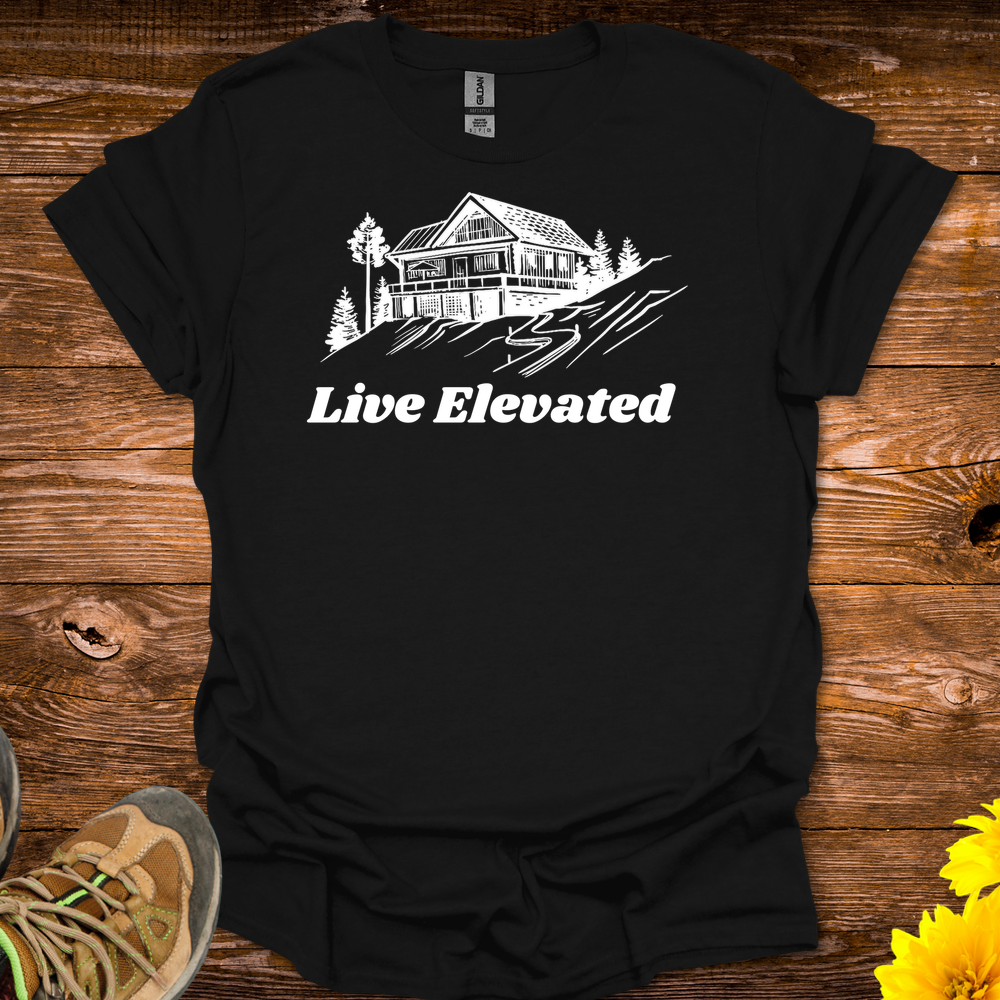 Live Elevated T-Shirt - Black