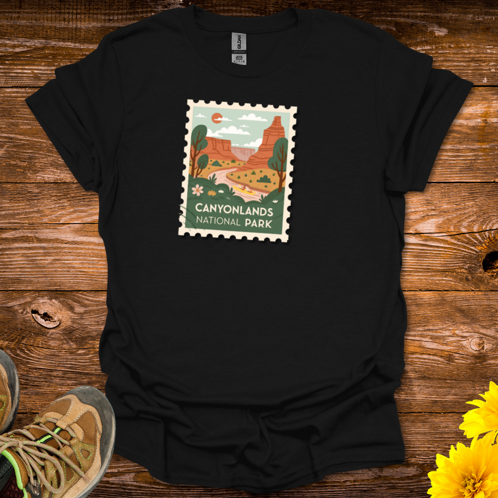 Canyonlands National Park T-Shirt - Black