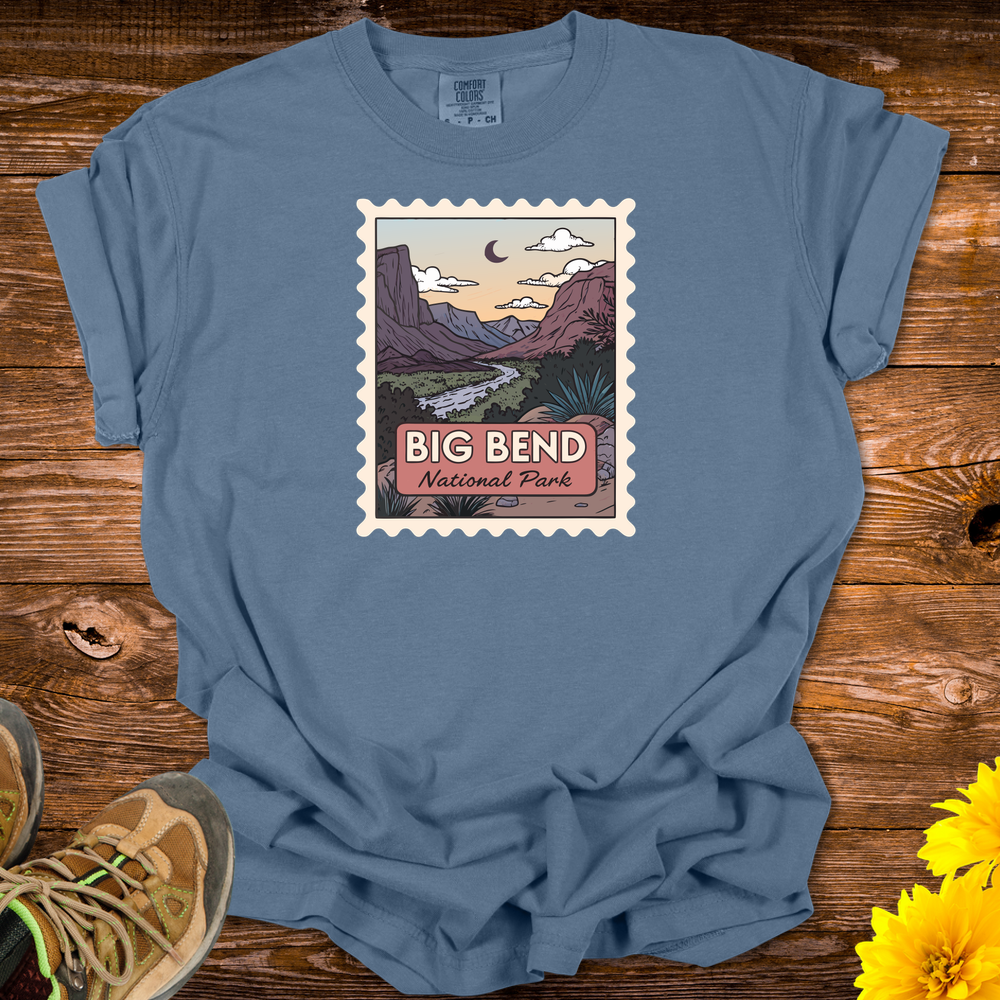Big Bend Natl Park T Shirt - Blue Jean