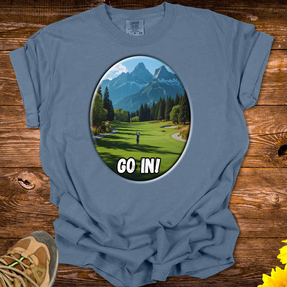 Golf Dream Shot T-Shirt - Blue Jean