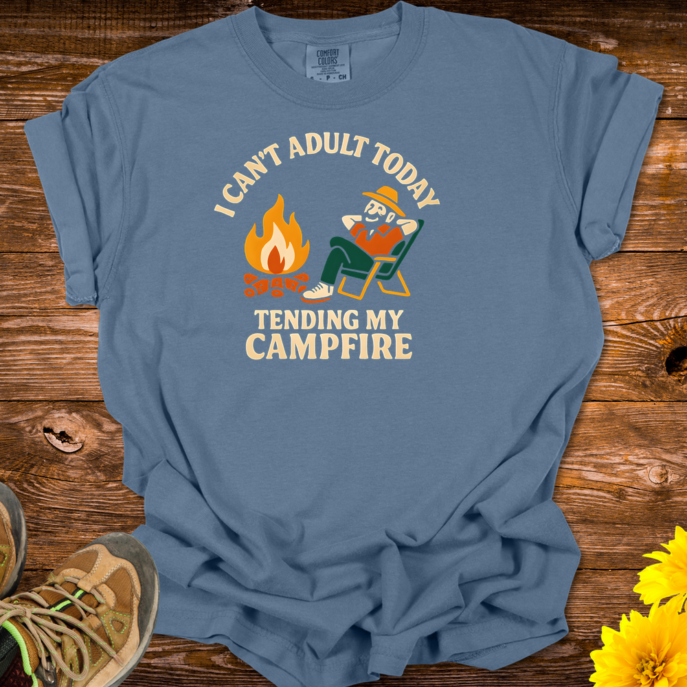 I Can't Adult Today T-Shirt - Blue Jean