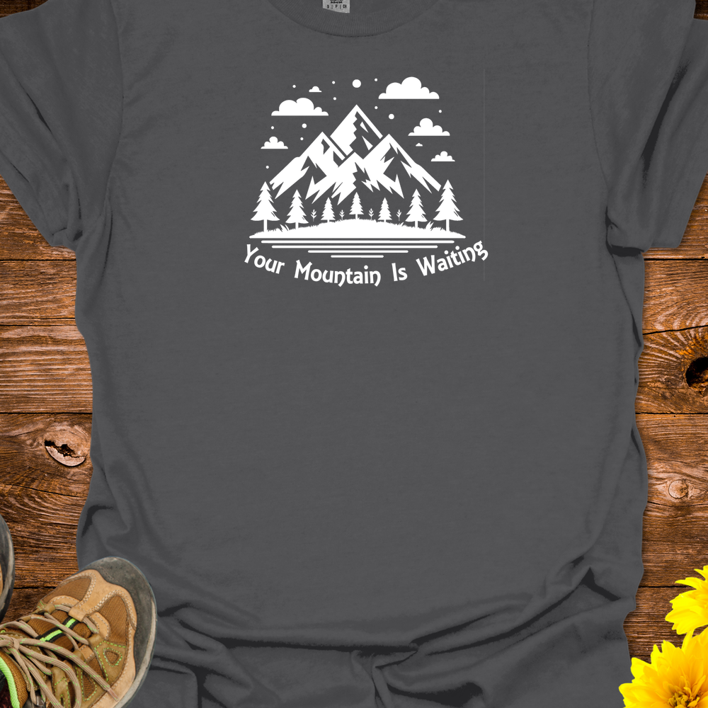 Your Mountain Is Waiting T-Shirt - Charcoal