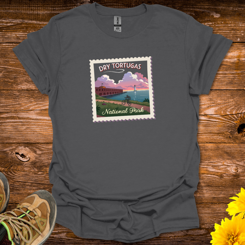 Dry Tortugas National Park T-Shirt - Charcoal