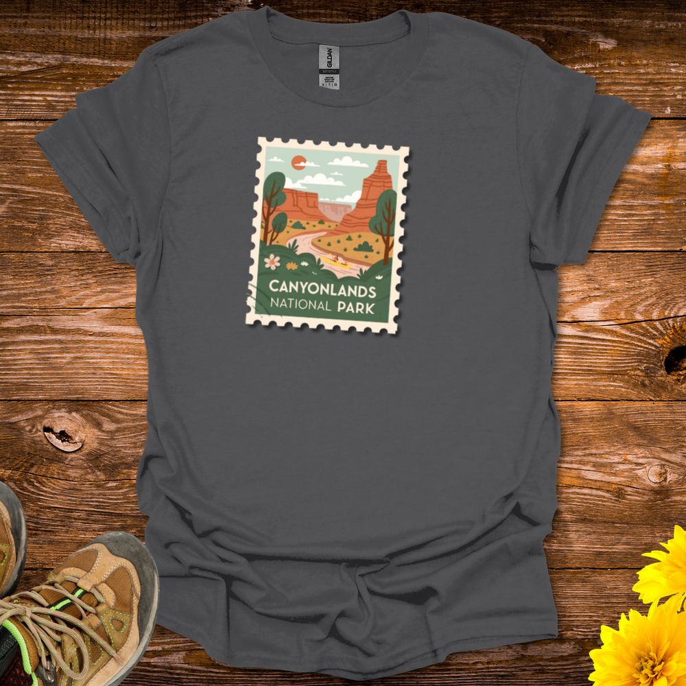Canyonlands National Park T-Shirt - Charcoal