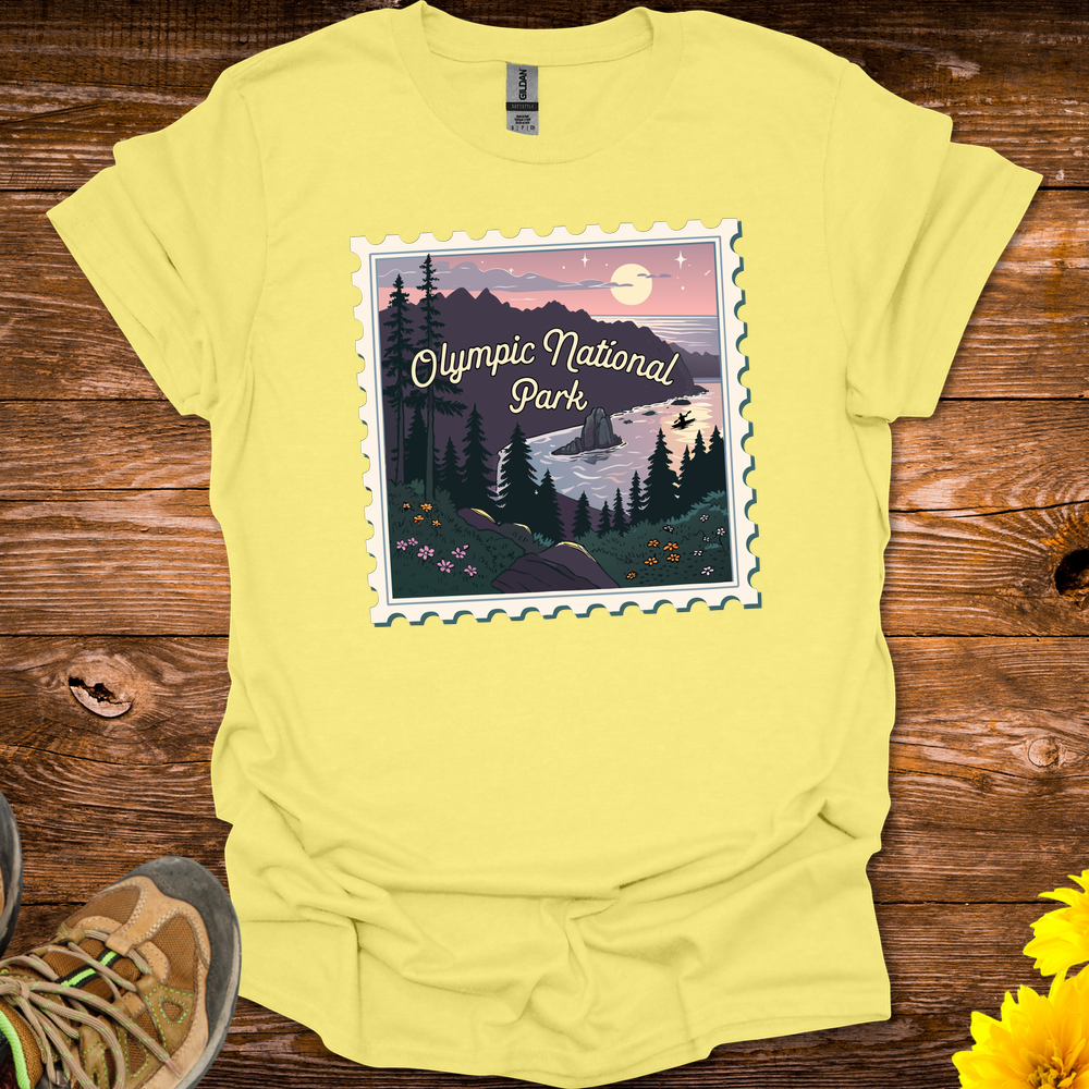 Olympic Natl Park T Shirt - Cornsilk
