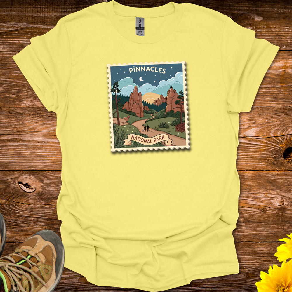 Pinnacles Natl Park T-Shirt - Cornsilk