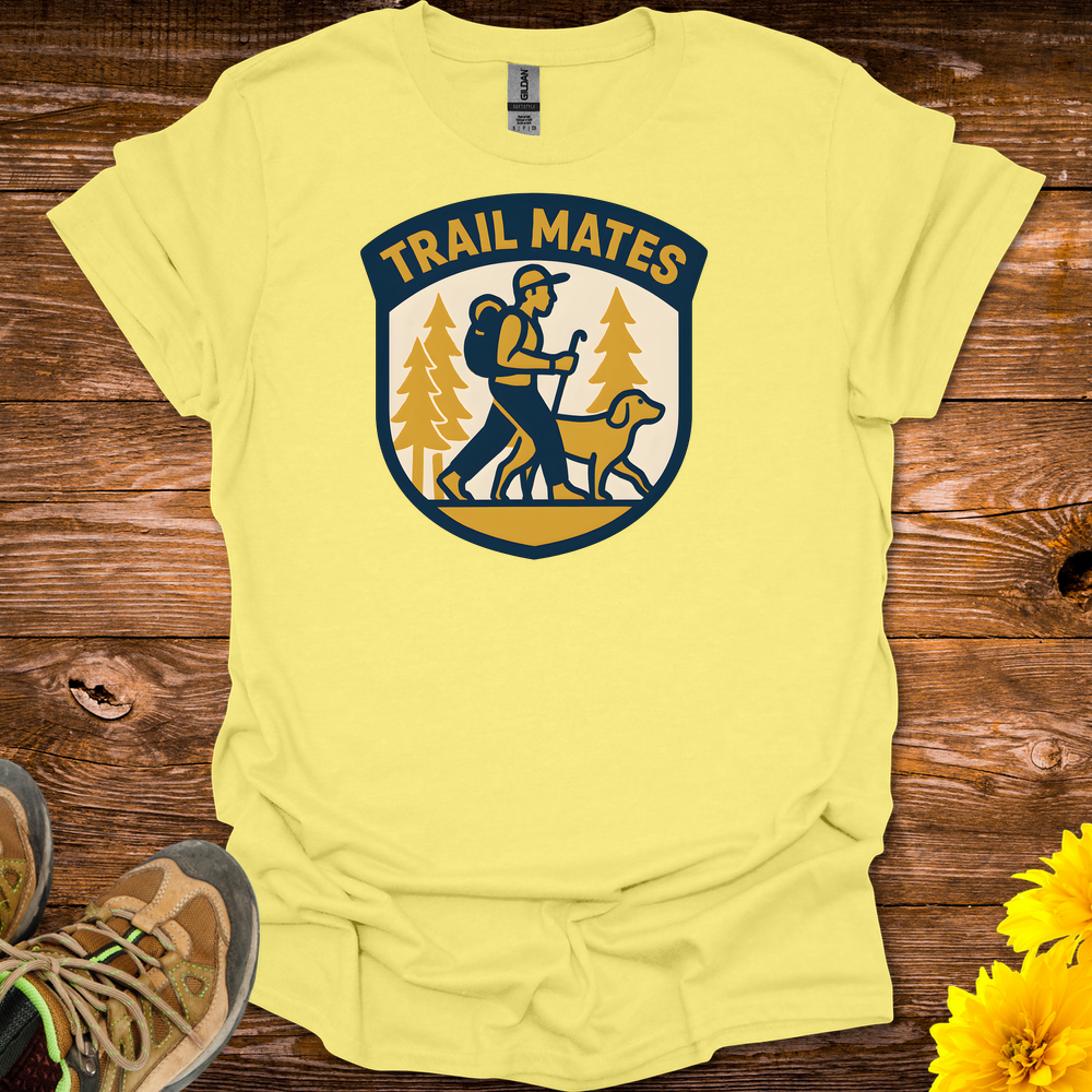 Trail Mates T Shirt - Cornsilk