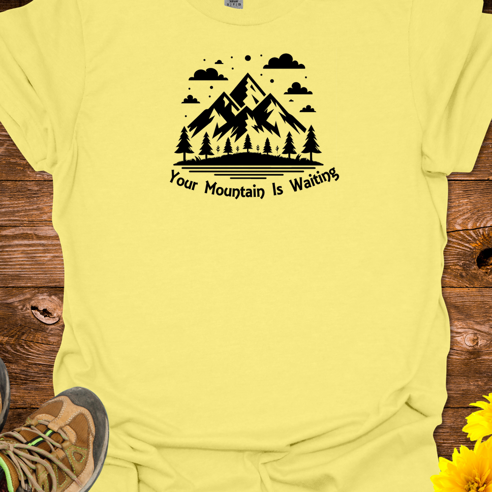 Your Mountain Is Waiting T-Shirt - Cornsilk