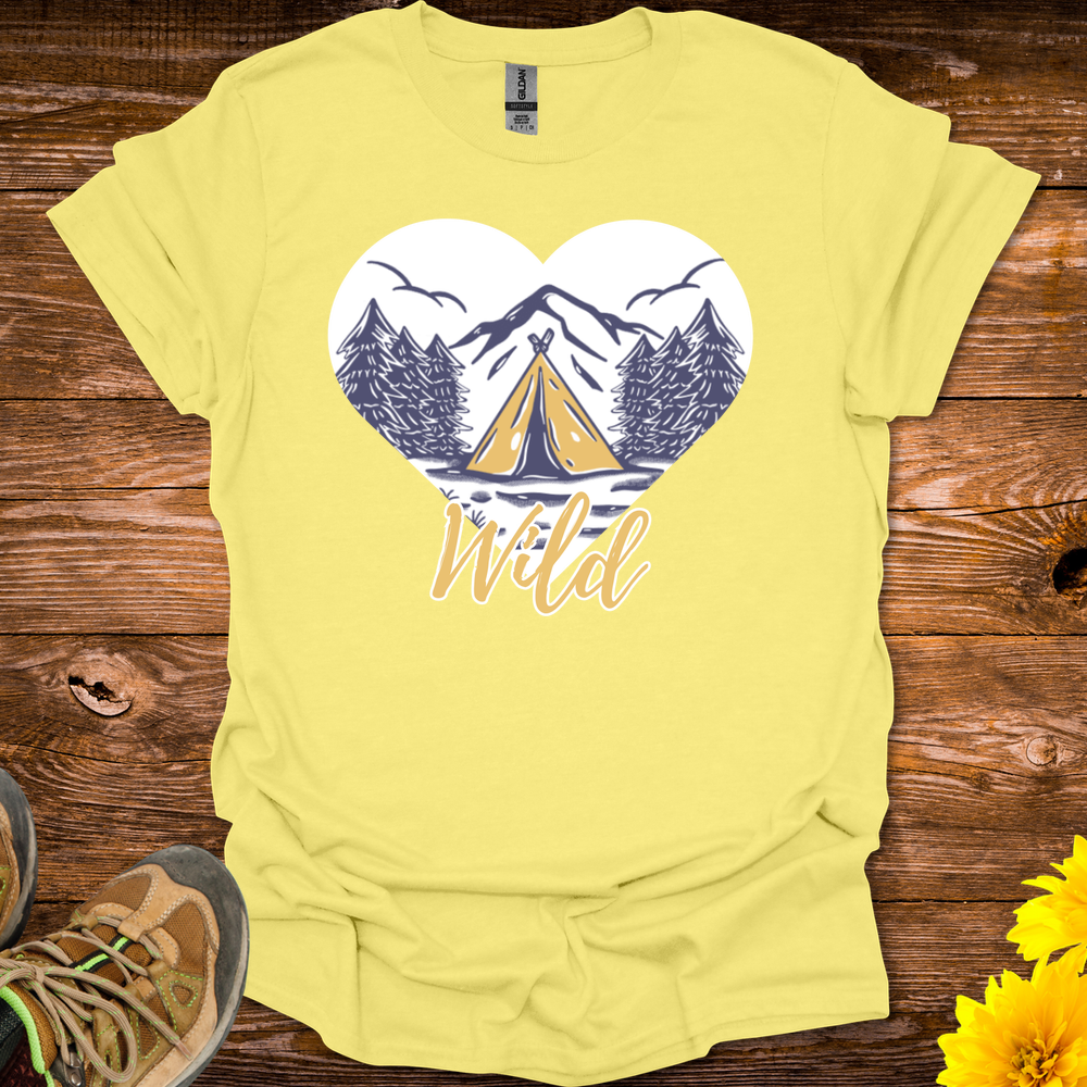 Wild Heart T-Shirt - Cornsilk