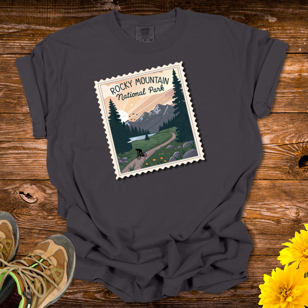 Rocky Mountain Natl Park T Shirt2 - Graphite