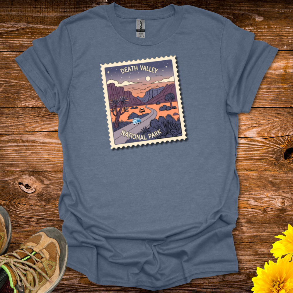 Death Valley National Park T-Shirt - Heather Indigo