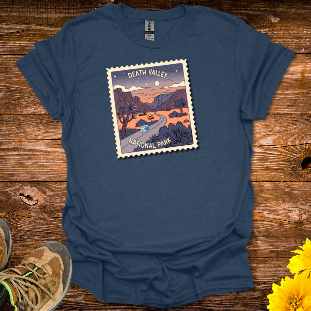 Death Valley National Park T-Shirt - Heather Navy