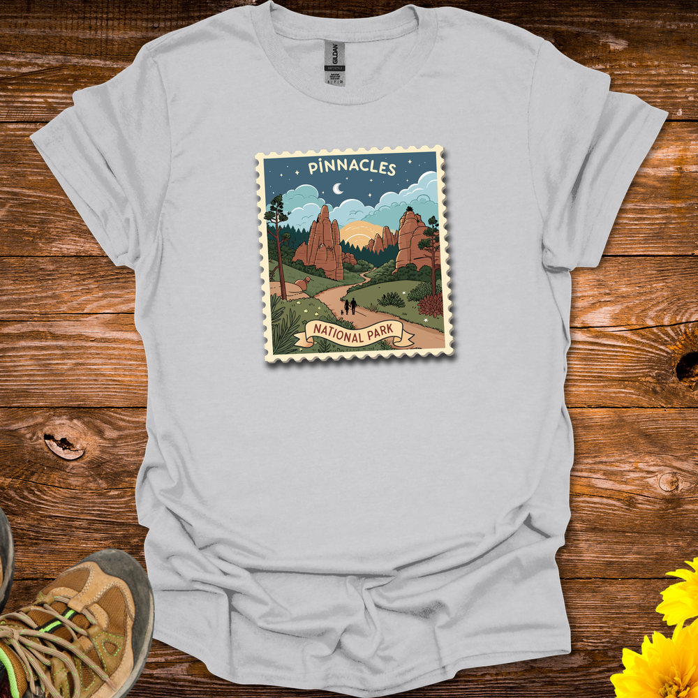 Pinnacles Natl Park T-Shirt - Ice Grey