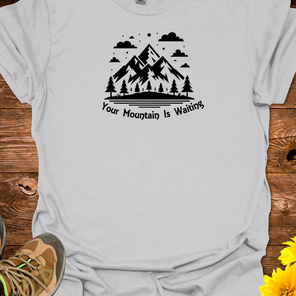 Your Mountain Is Waiting T-Shirt - Ice Grey