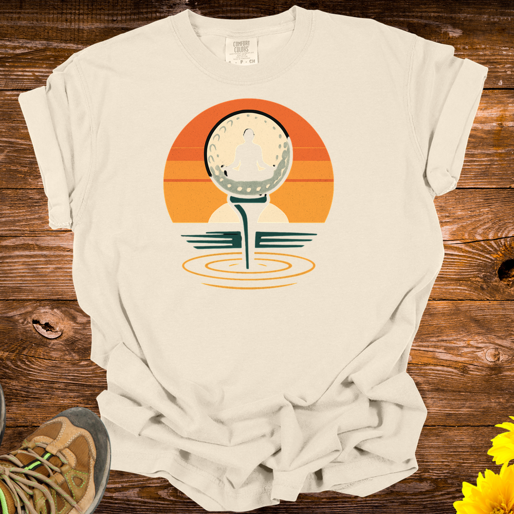 Zen Golf T Shirt - Ivory