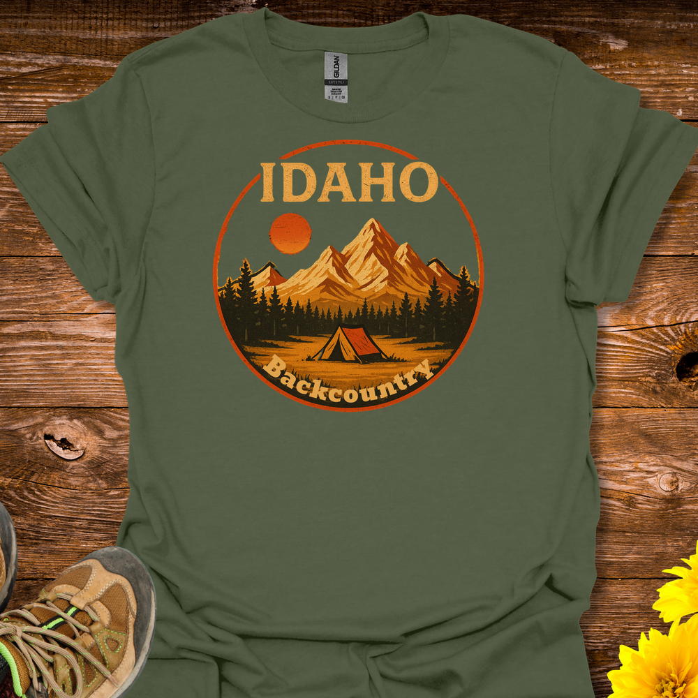 Idaho Back Country T-Shirt - Military Green