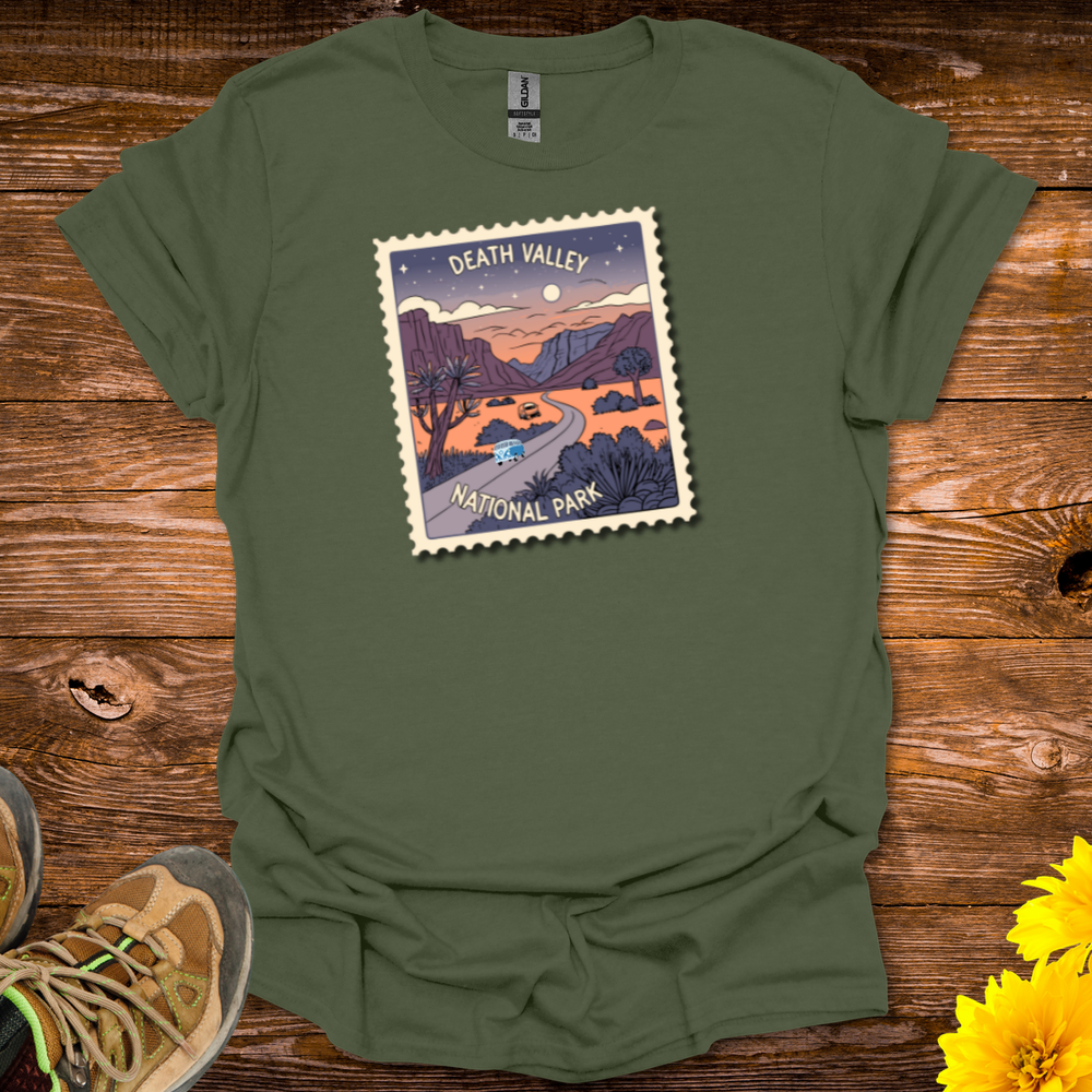 Death Valley National Park T-Shirt - Military Green