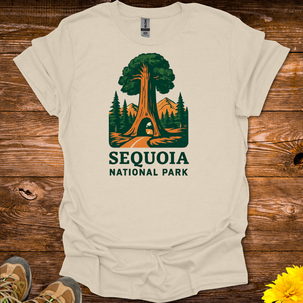 Sequoia National Park T-Shirt - Natural