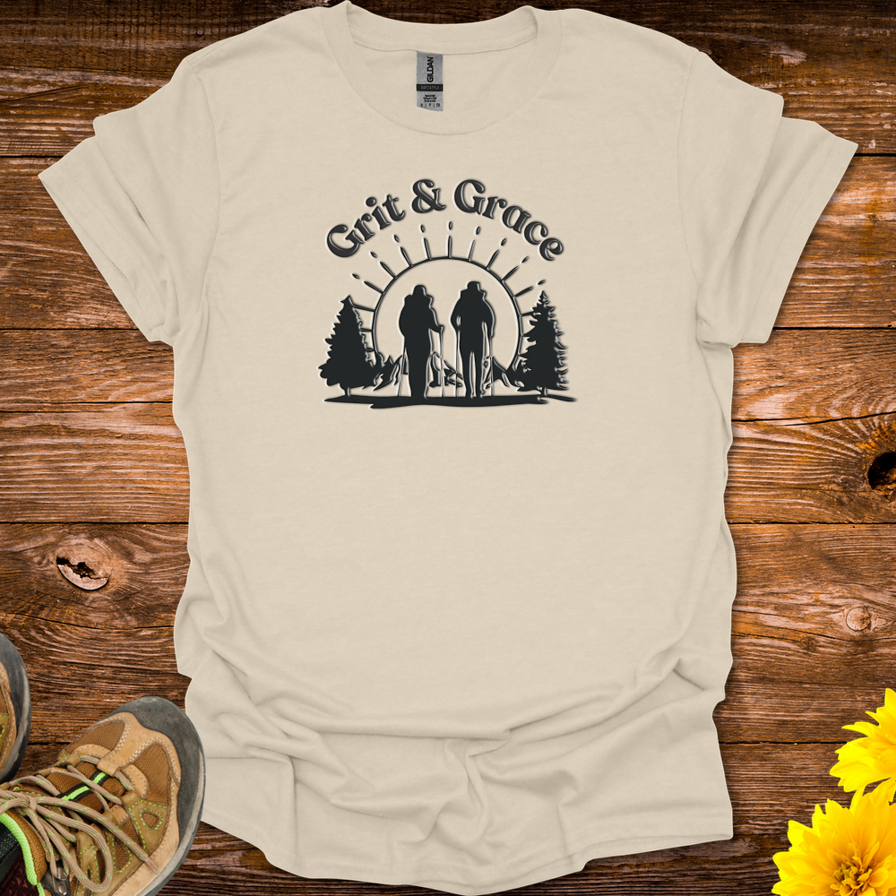 Grit And Grace T Shirt - Natural