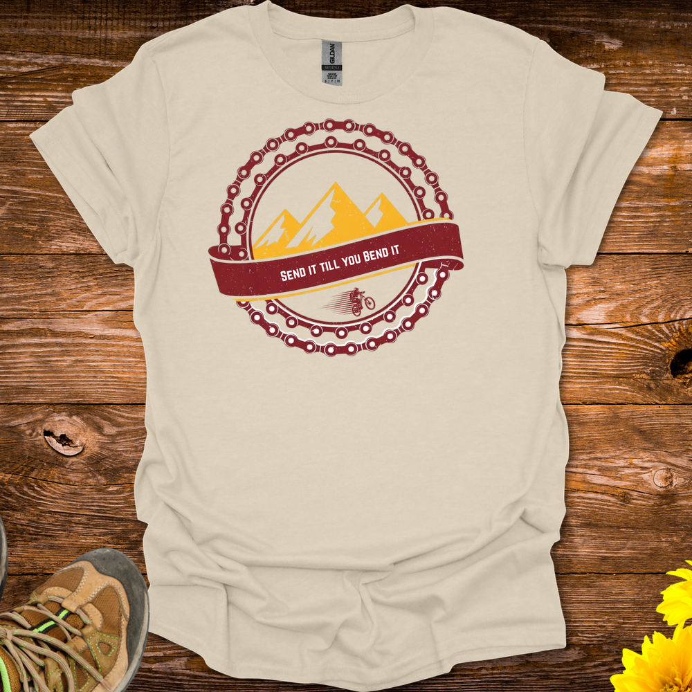Send It Till You Bend It T-Shirt - Natural