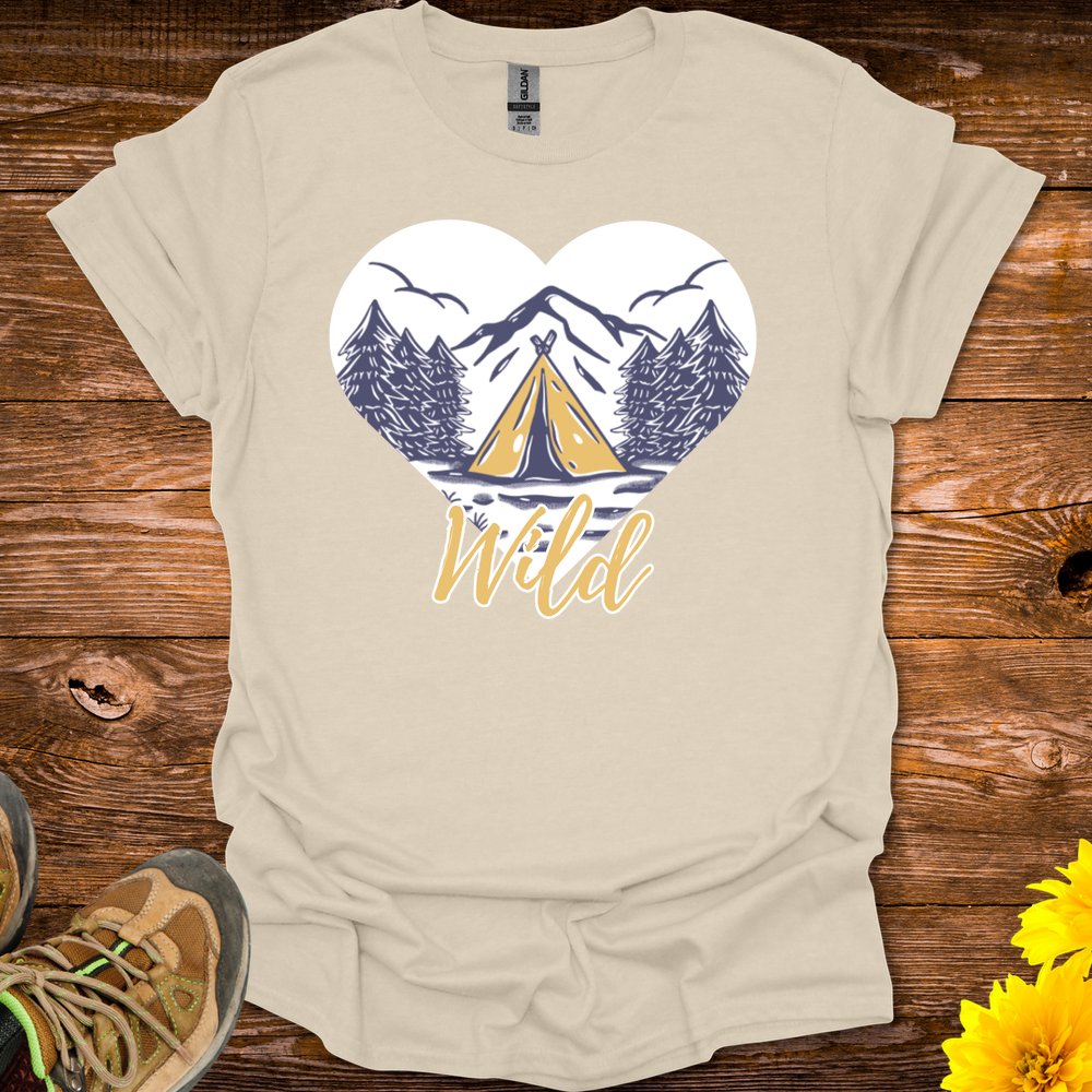 Wild Heart T-Shirt - Natural