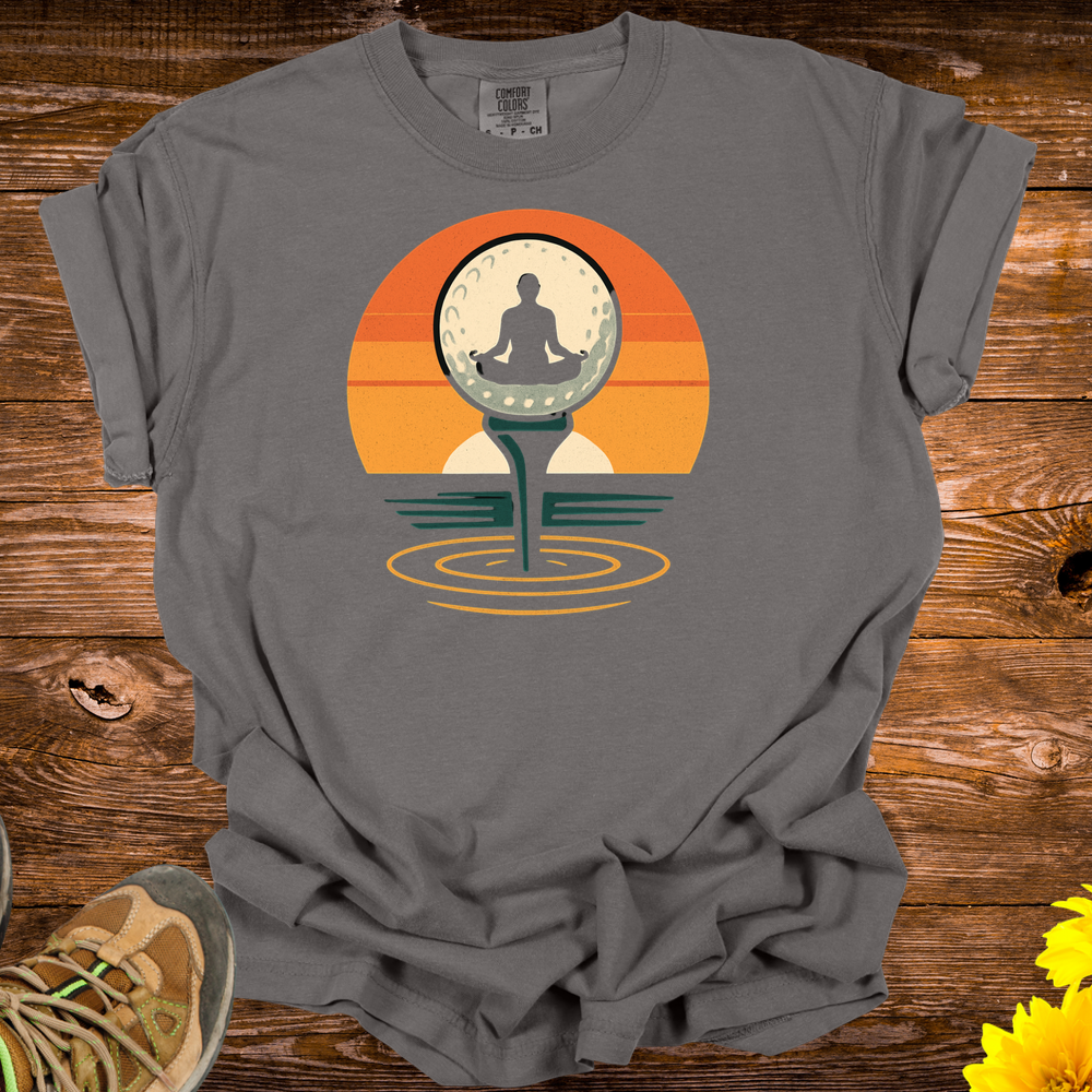 Zen Golf T Shirt - Pepper